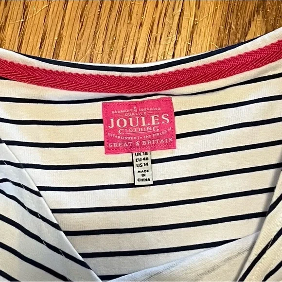 Joules brand dress, comfy like new! Size 14 - Picture 3 of 3